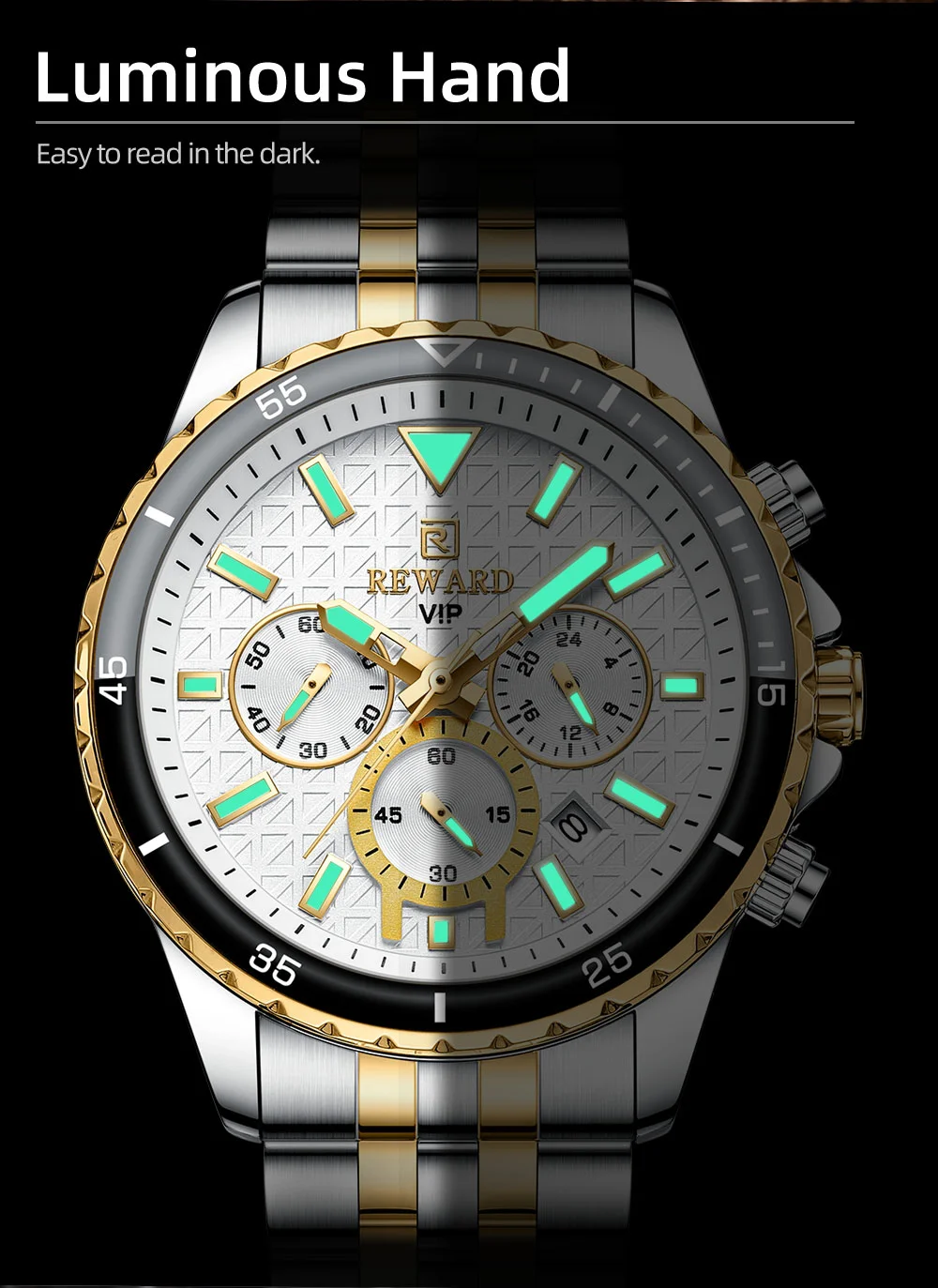 REWARD VIP RD81101M Wholesale Men's Chronograph Sports Watch Bulk