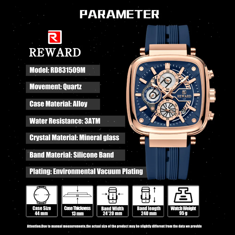 Reward RD831509M in luxury presentation box