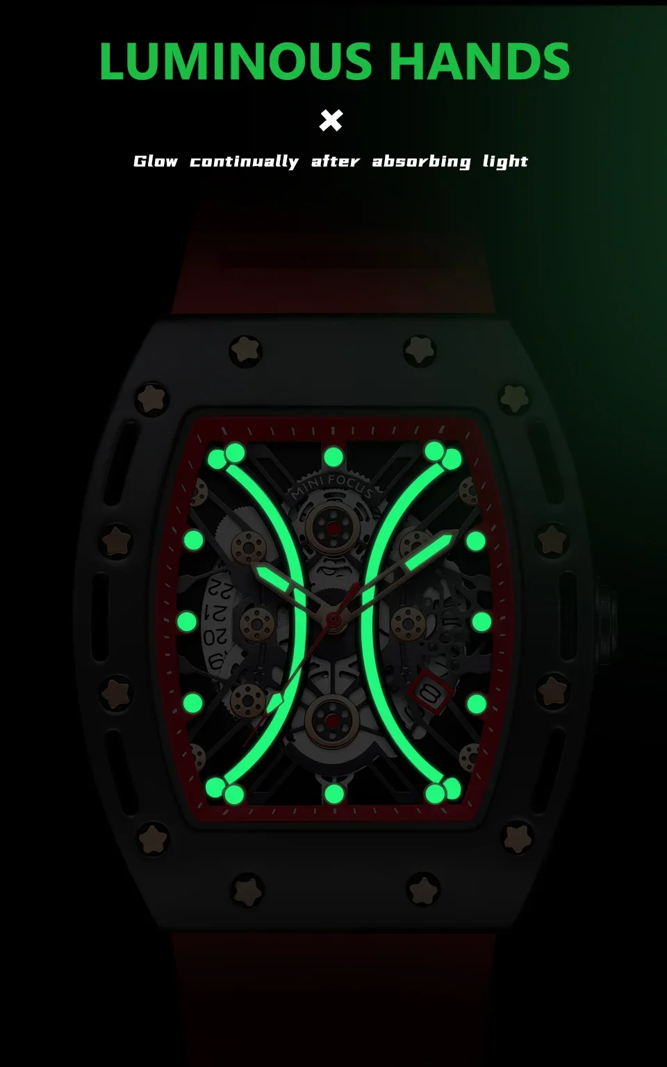 MINI FOCUS MF0420G Watch Side Profile
