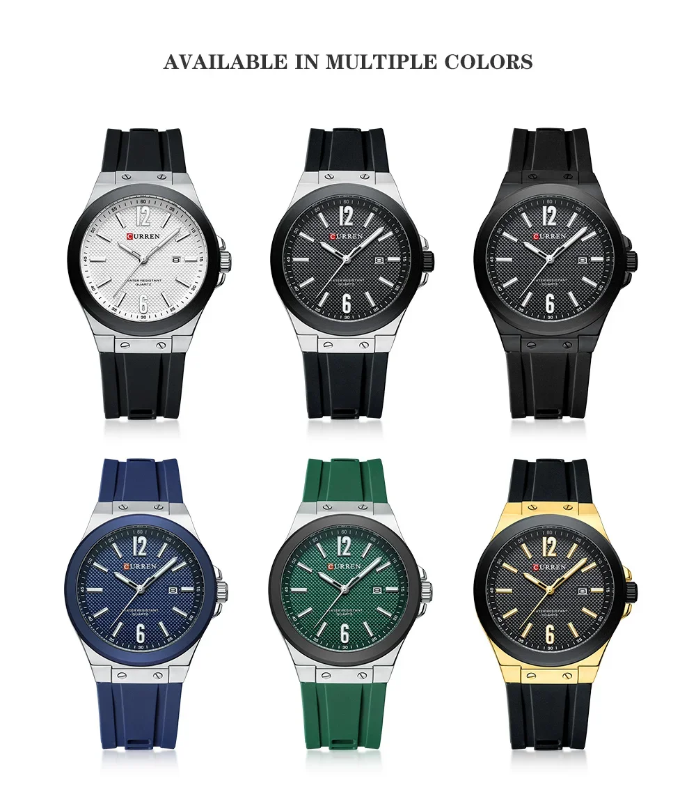 Factory Direct CURREN 8467 Quartz Men Watch Wholesale Ready to Ship Dropshipping