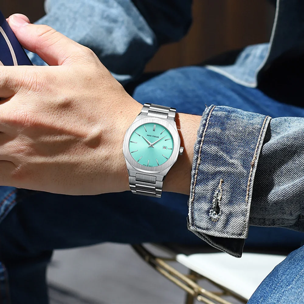 MINI FOCUS MF0620G Fashion Casual Watch-Japanese Quartz Movement