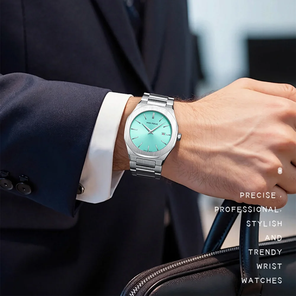 MINI FOCUS MF0620G Fashion Casual Watch-Japanese Quartz Movement