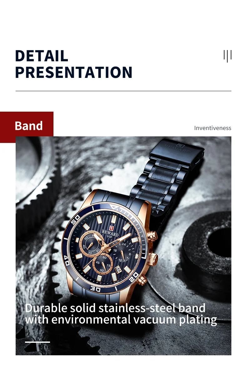 REWARD VIP RD81009M Men's Watch Wholesale|Direct Factory Supplier