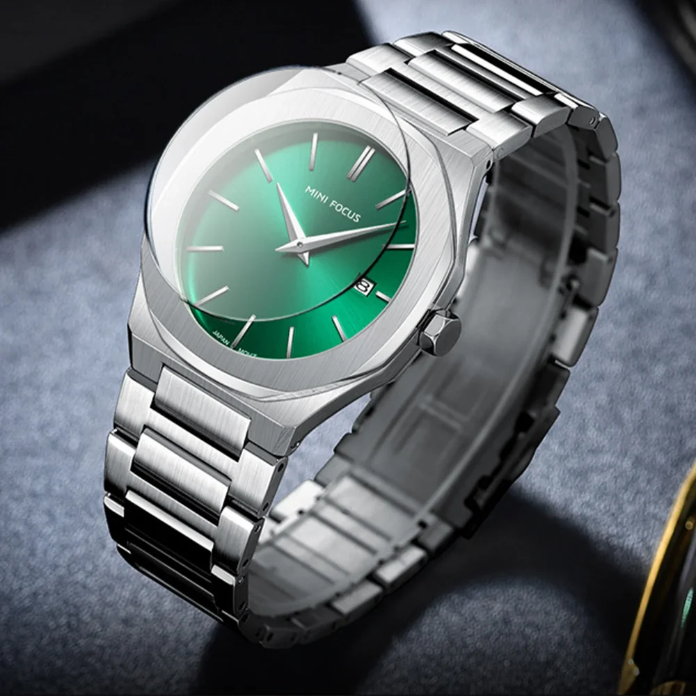 MINI FOCUS MF0620G Fashion Casual Watch-Japanese Quartz Movement