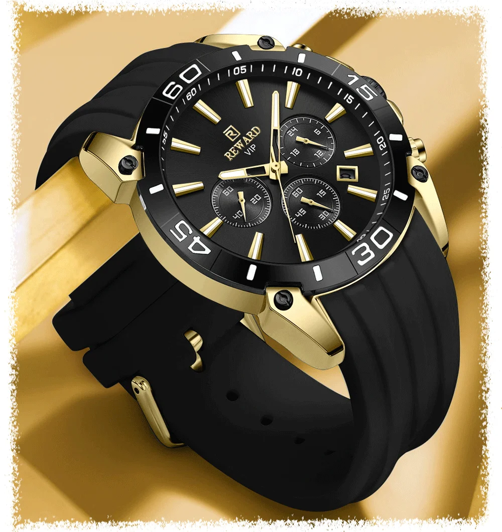 REWARD VIP Watch 3-Subdial Men's Chronograph Watches RD831105M