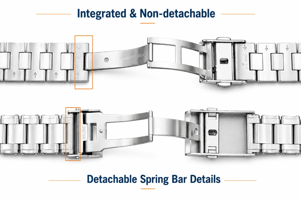 Stainless Steel Watch Bands Guide: Parts, Clasps, Materials & Finishes