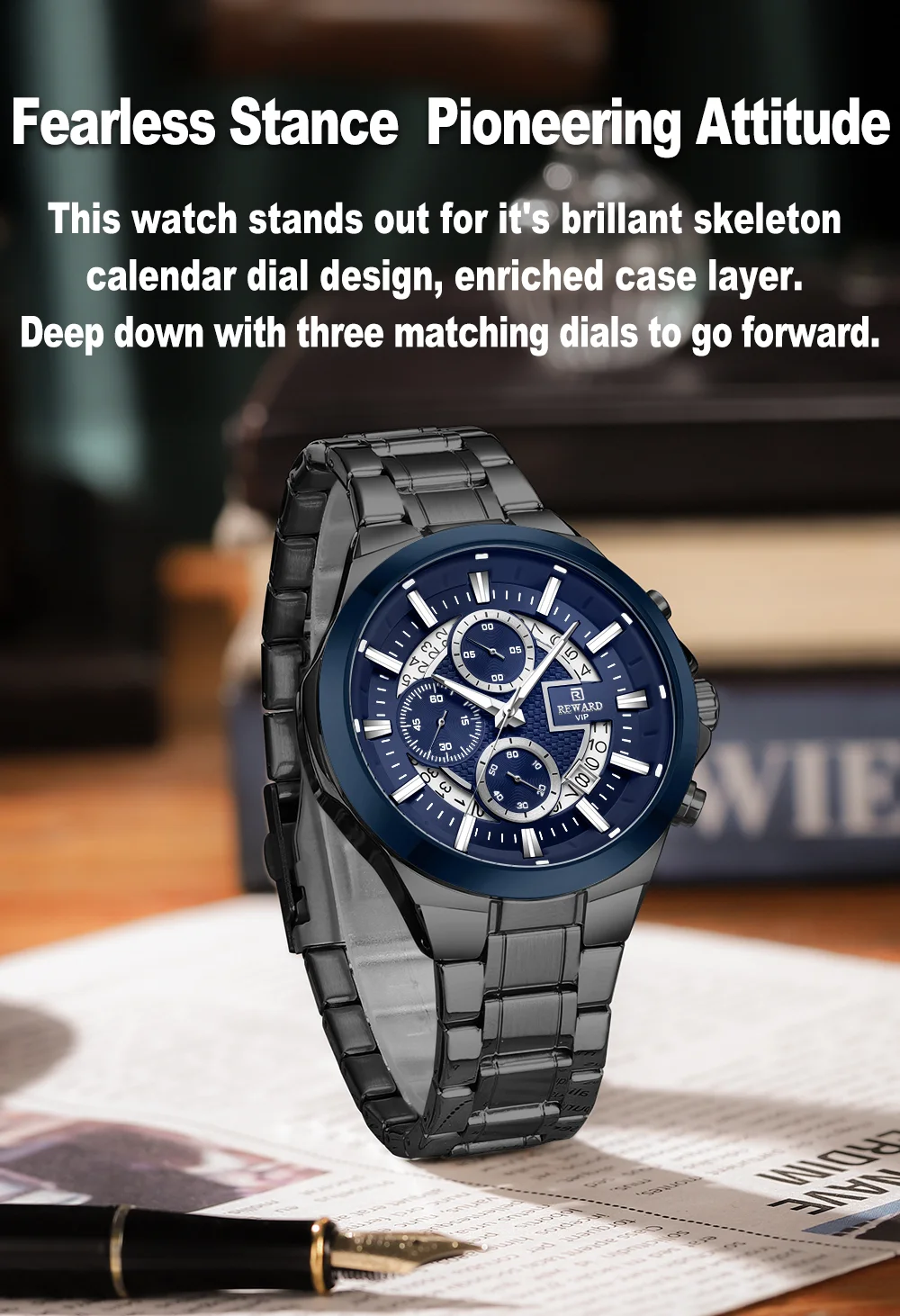 REWARD RD812269M Mens Chronograph Quartz Watch Wholesale|Supplier
