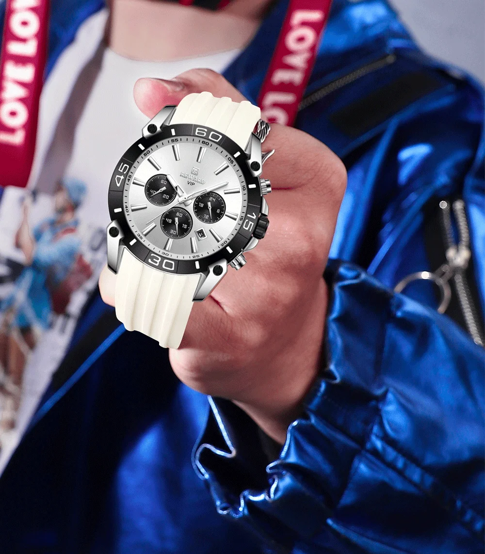 REWARD VIP Watch 3-Subdial Men's Chronograph Watches RD831105M