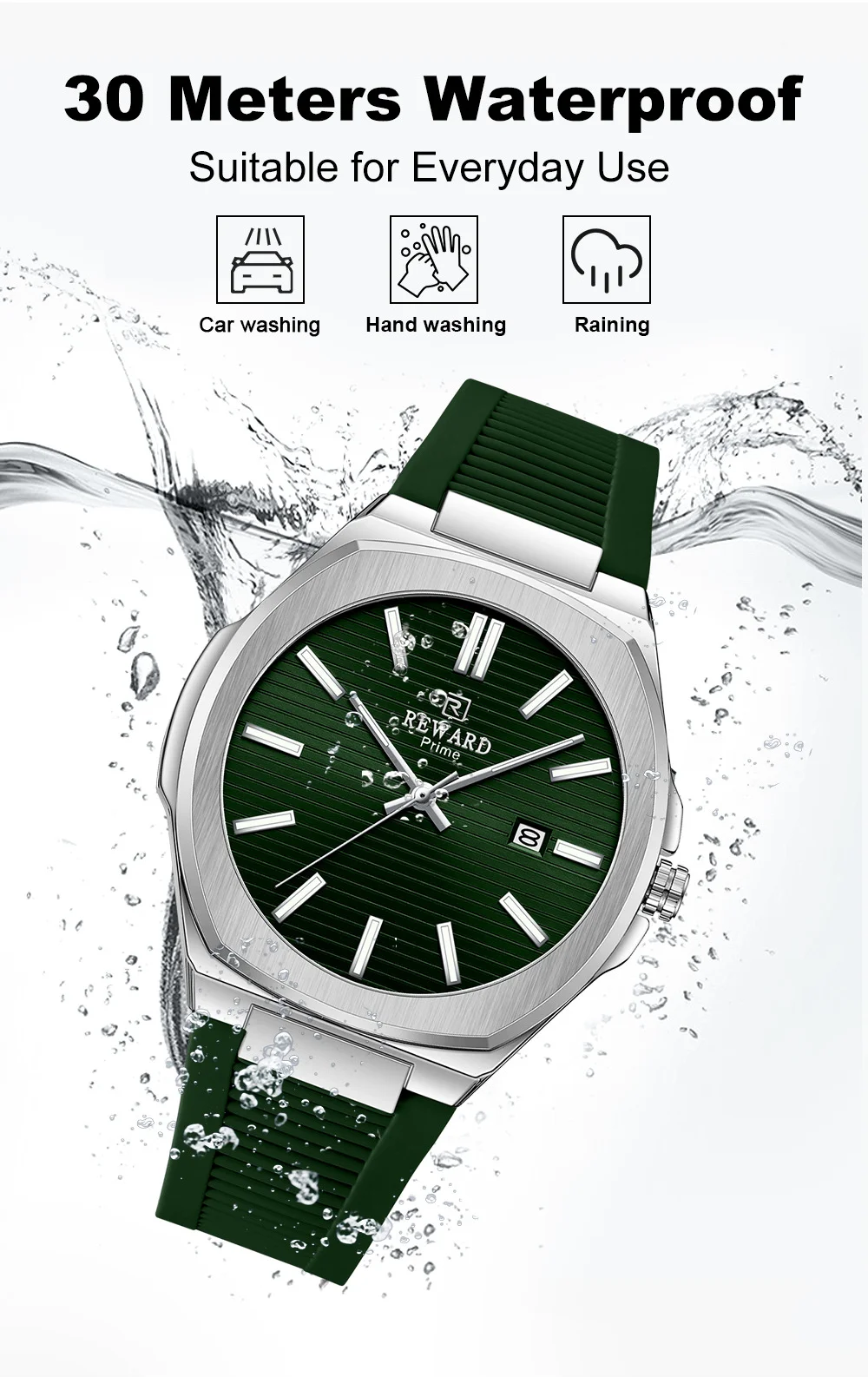 Factory Direct REWARD RD632829M Wholesale Men's Slim Quartz Watch