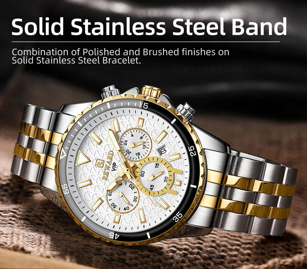 REWARD VIP RD81101M Wholesale Men's Chronograph Sports Watch Bulk