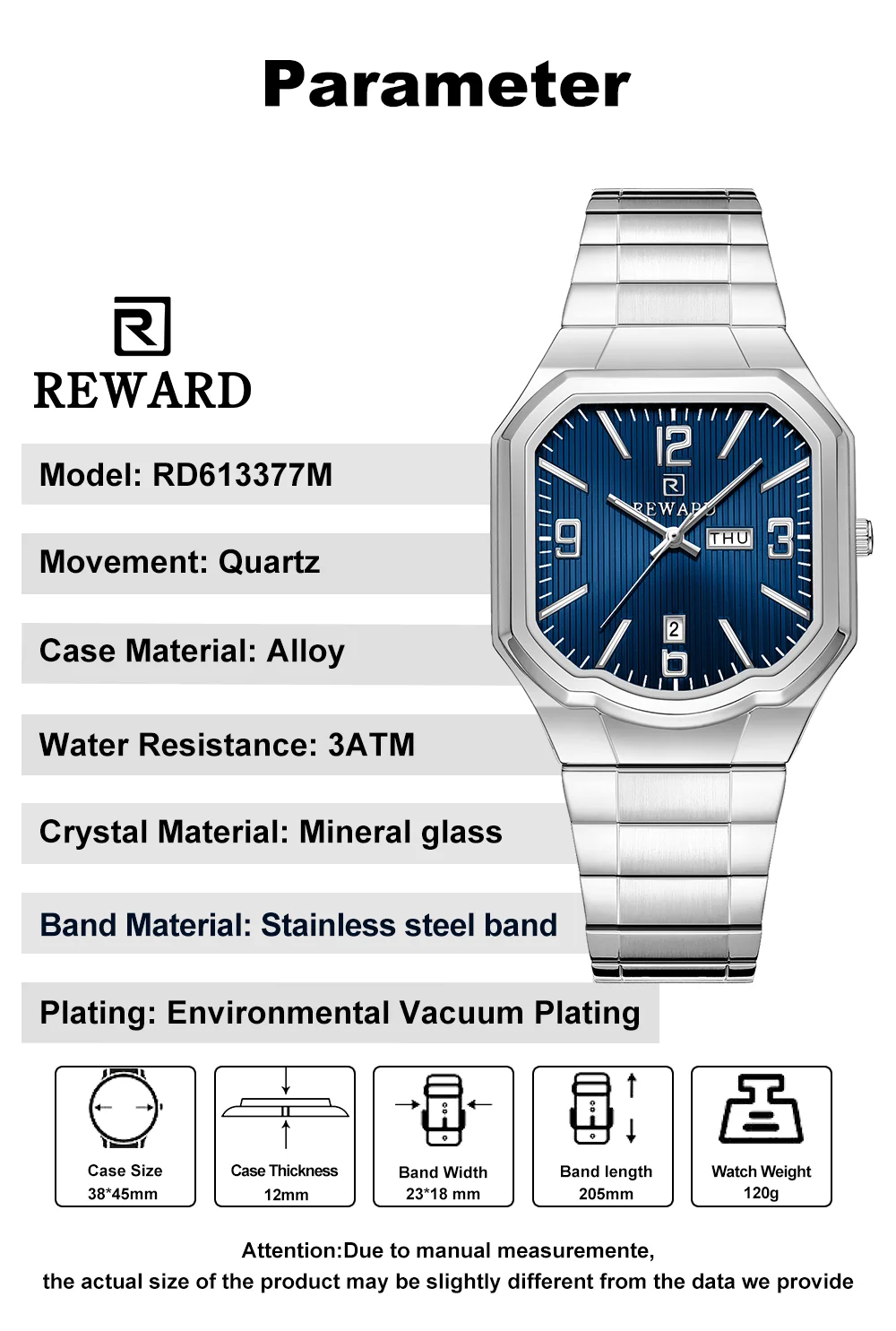 Reward watch style and elegance