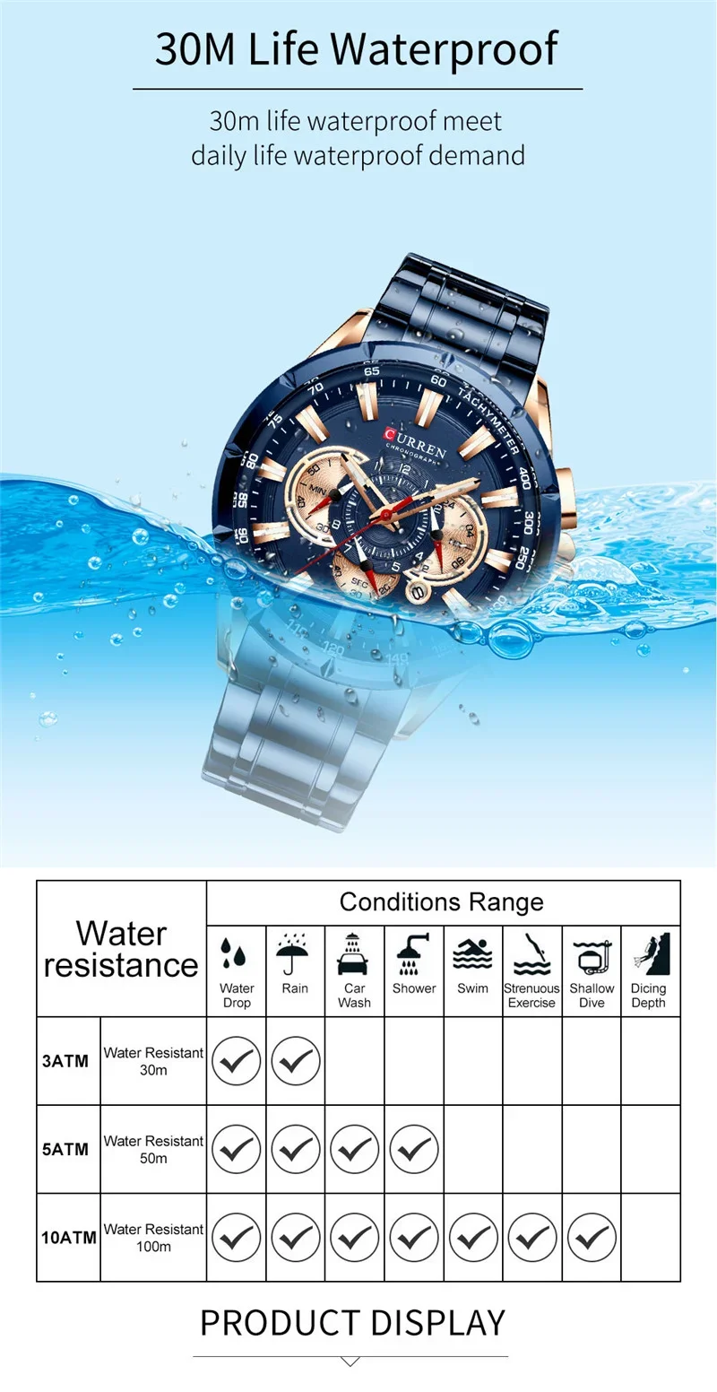 CURREN 8363 Wholesale Packaging