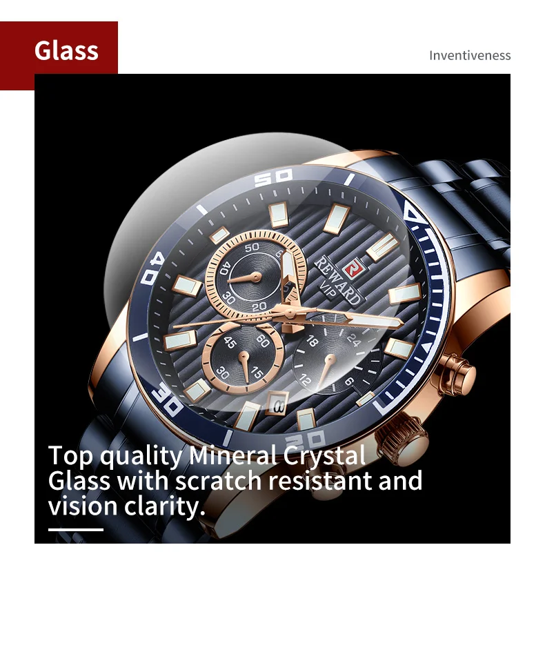 REWARD VIP RD81009M Men's Watch Wholesale|Direct Factory Supplier