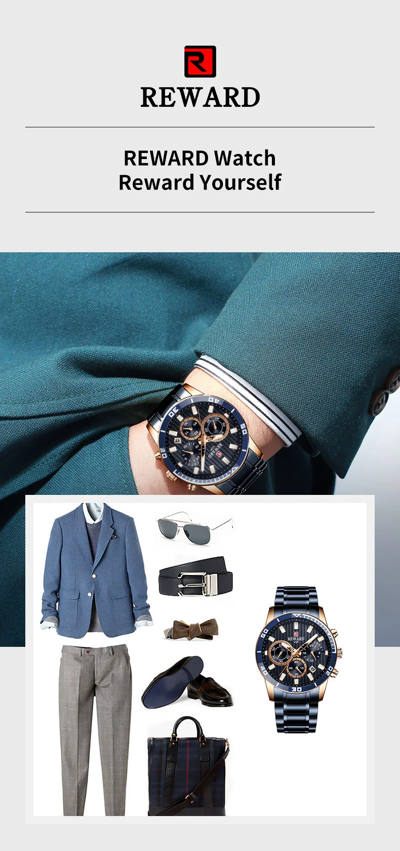 REWARD VIP RD81009M Men's Watch Wholesale|Direct Factory Supplier