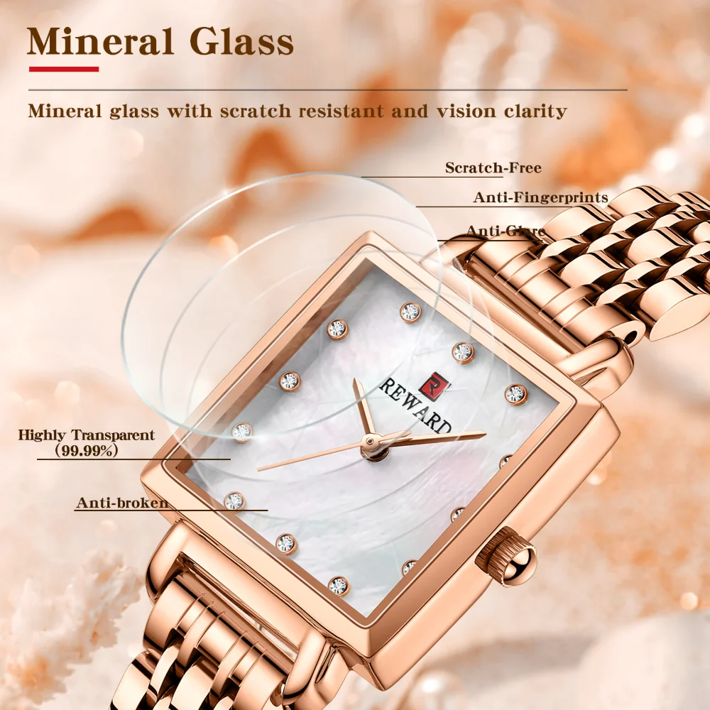 Reward RD21041L Watch Worn on Wrist with Business Attire