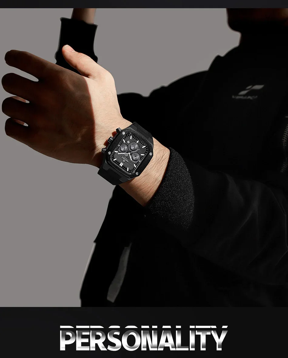 Wholesale Naviforce NF8037 3bar Men's Multifunction & Luminous Quartz Watches