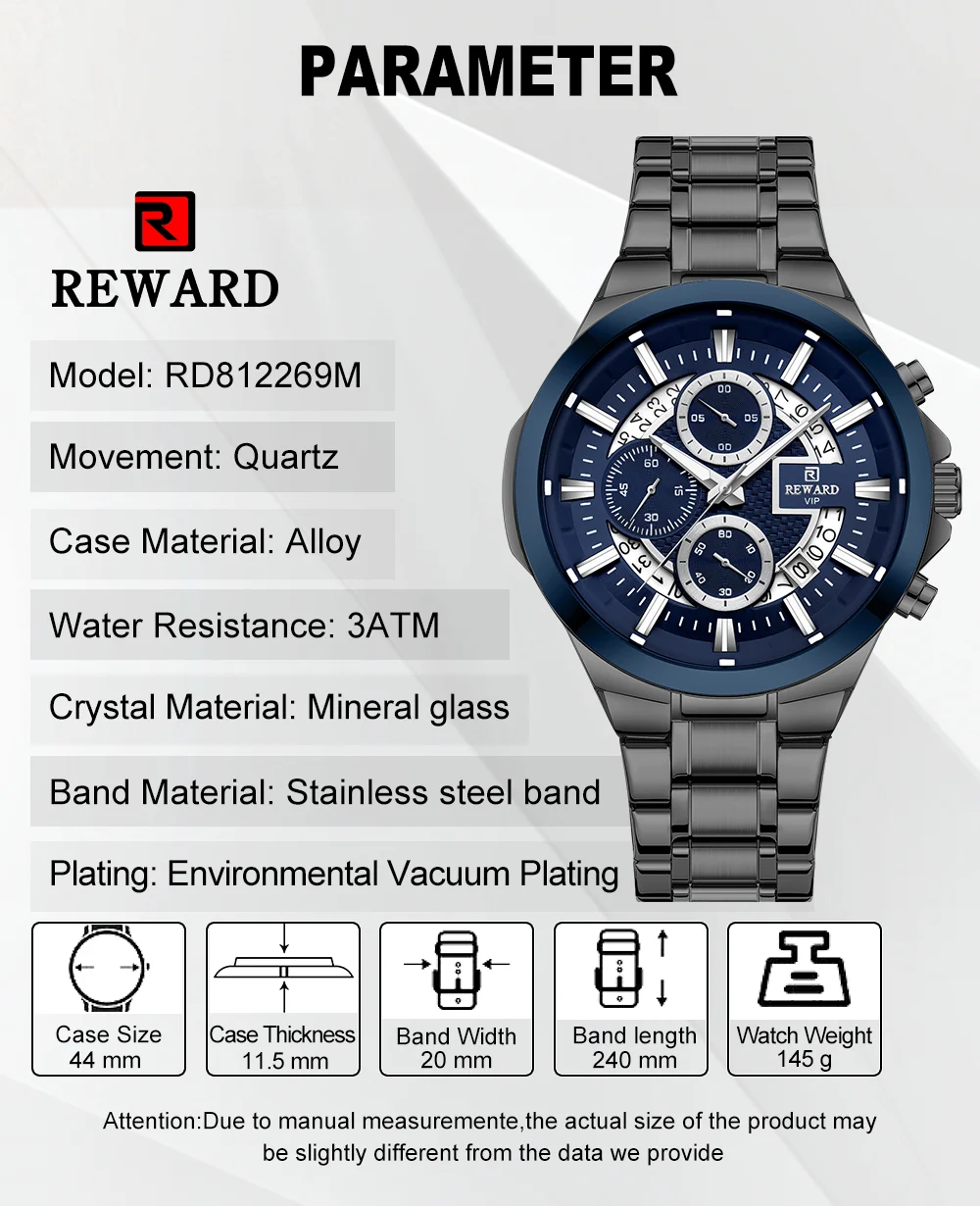 REWARD RD812269M on wrist