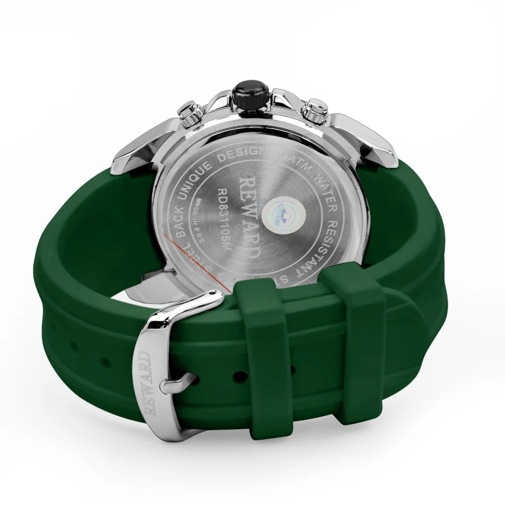 Man wearing REWARD VIP Watch RD831105M Silicone Strap