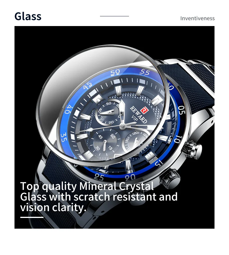 Reward RD81011M VIP Men's Waterproof Quartz Watch 
