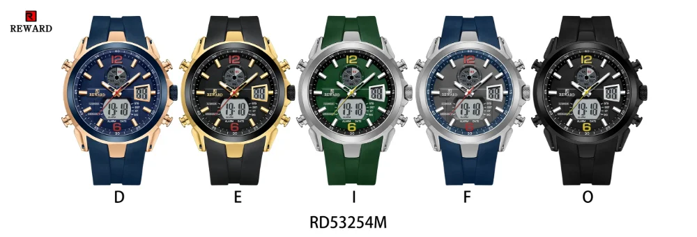 REWARD RD53254M watch front view