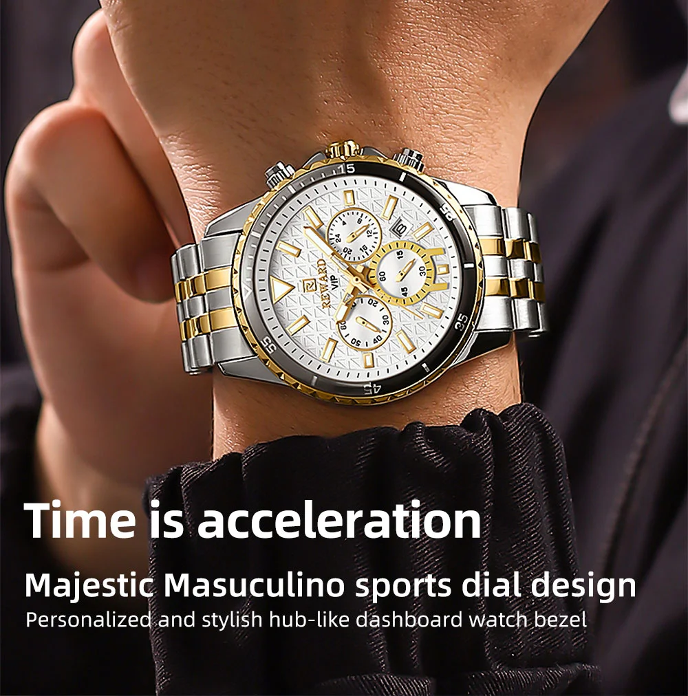 REWARD VIP RD81101M Wholesale Men's Chronograph Sports Watch Bulk