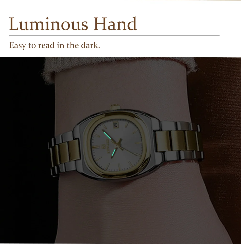 REWARD RD612826L Elegant Women's Luminous 30M Water Resistant Watch with Calendar