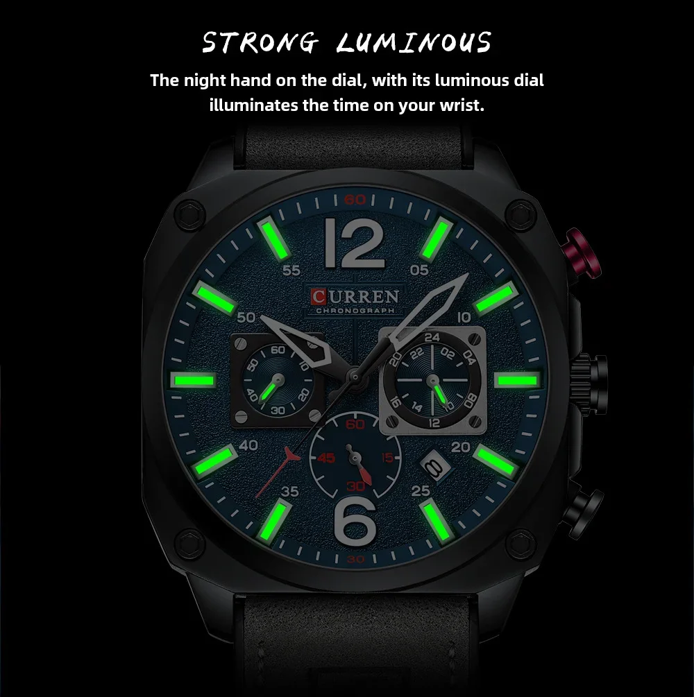 Ready to Ship badge for Curren 8398 watch