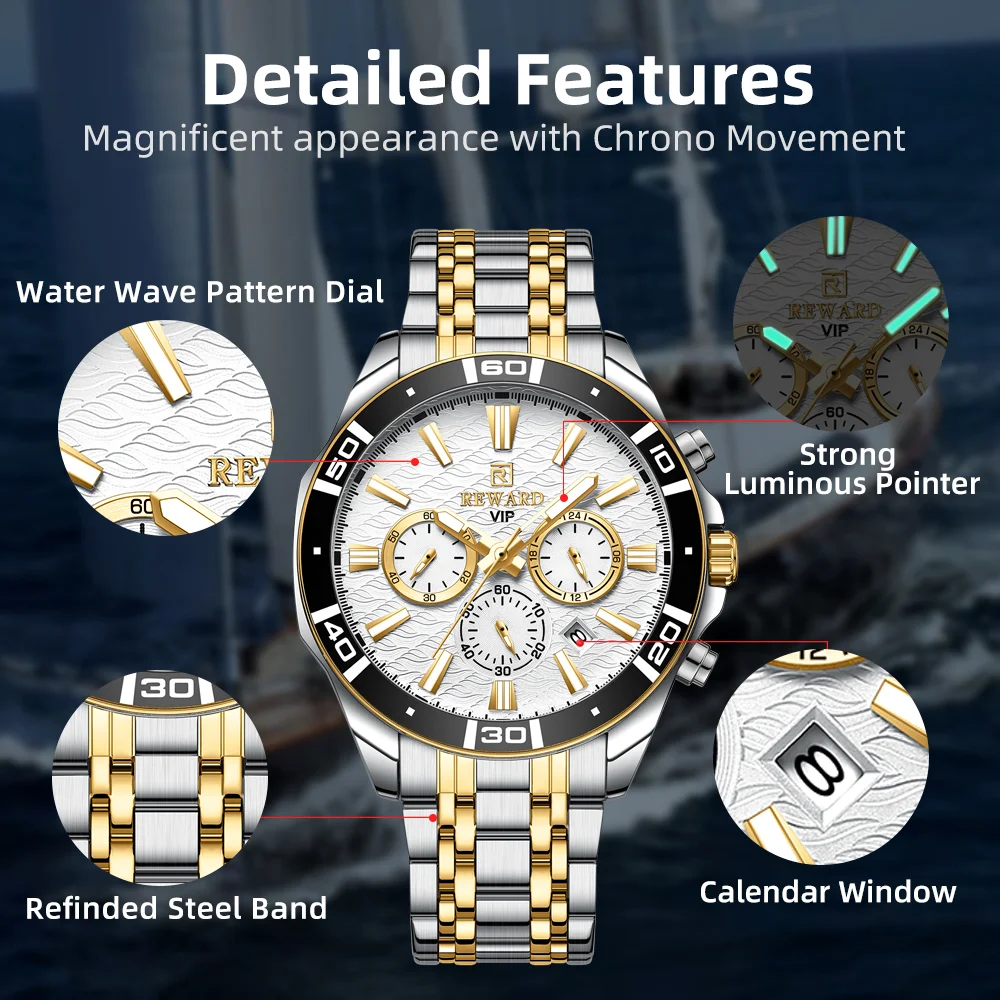 Stylish Reward VIP Watch stainless steel fashion watch