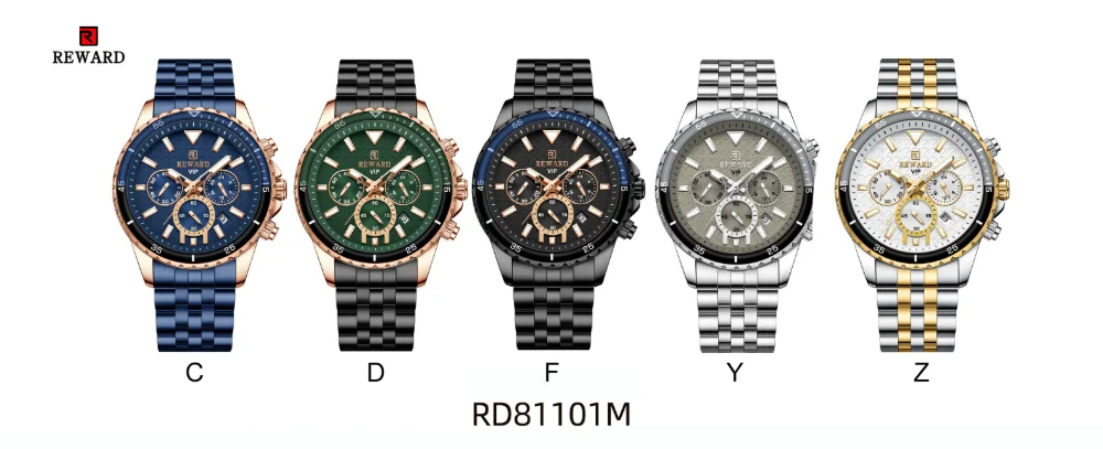 REWARD VIP RD81101M Men's Chronograph Sports Watch Wholesale
