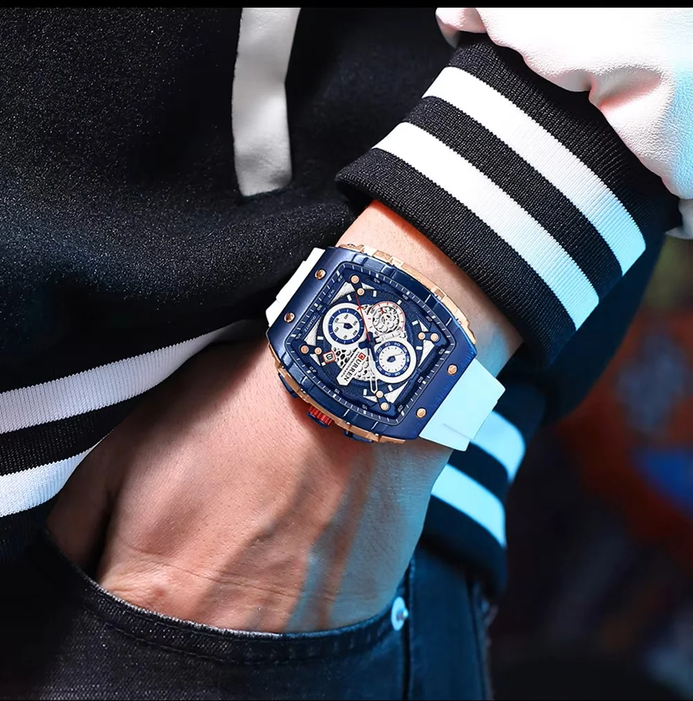 CURREN 8442 Watch for Men Fashion Sports Men's Quartz Watch
