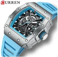 Curren 8438 Fashion Casual Sport Quartz Watch For Men|30M Water Resistant - 0 Image