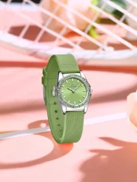 Wholesale REWARD RD232013L Luxury Diamond Fashion Silicone Lady's Wristwatch - 3 Image