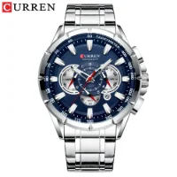 CURREN Original Factory Dropship 8363 Factory Wholesale Chronograph Watch - 4 Image