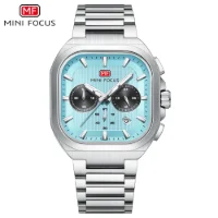 MINI FOCUS MF0622G Men's Quartz Luminous Square Watches Auto Date - 0 Image