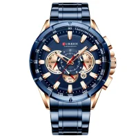 CURREN Original Factory Dropship 8363 Factory Wholesale Chronograph Watch - 0 Image