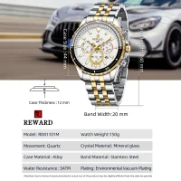 REWARD VIP RD81101M Wholesale Men's Chronograph Sports Watch Bulk - 1 Image
