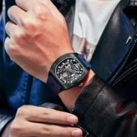 MINI FOCUS MF0618G Men's Fashion Automatic Mechanical Wristwatch - 3 Image