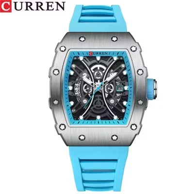 Curren 8438 Fashion Casual Sport Quartz Watch For Men|30M Water Resistant