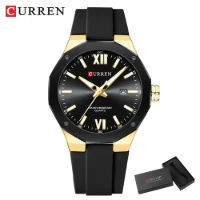 Curren 8465 Men's Quartz Wrist Watch Luminous Luxury Wristwatch - 0 Image