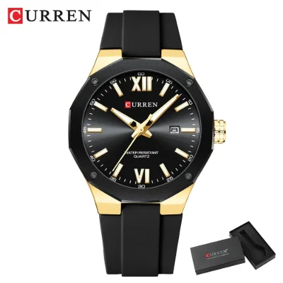 Curren 8465 Men's Quartz Wrist Watch Luminous Luxury Wristwatch