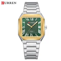 Wholesale CURREN 8482 Men's Luxury Square Watch – Roman Numeral Dial & 30M Waterproof - 5 Image