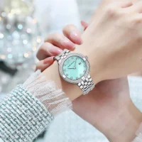 MINI FOCUS MF0626L Women's Mother of Pearl Quartz Watch with Date - 2 Image