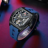 MINI FOCUS MF0618G Men's Fashion Automatic Mechanical Wristwatch - 1 Image