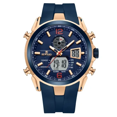 REWARD RD53254M Men Multifunctional Night Light Electronic Watch