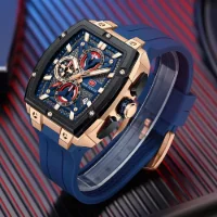 MINI FOCUS MF0602G Multilayer Skeleton Men's Watch Bulk Wholesale - 0 Image