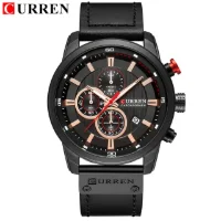 black case black dial