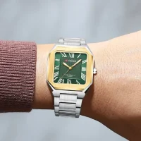 Wholesale CURREN 8482 Men's Luxury Square Watch – Roman Numeral Dial & 30M Waterproof - 2 Image