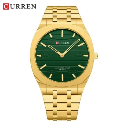 In Stock CURREN 8444 Ultra Thin Quartz Men Watch | Ready to Ship