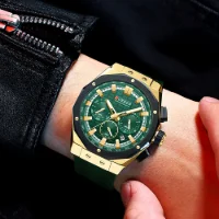 In Stock Bulk Wholesale CURREN 8464 Sport Chronograph Men Watch Dropshipping - 3 Image