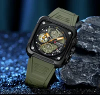 Factory Direct CURREN 8461 Chronograph Sport 3atm Quartz Watch Ready to Ship - 6 Image